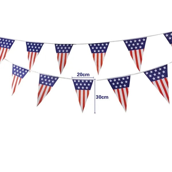 5.5"x8.2" Handy American Flag 4th Of July Decoration