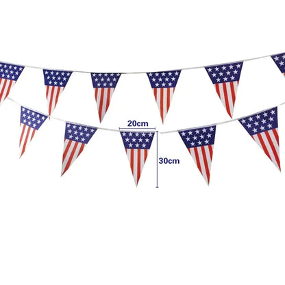 5.5"x8.2" Handy American Flag 4th Of July Decoration