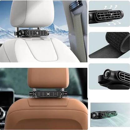 Car Headrest Cooling Air Fan