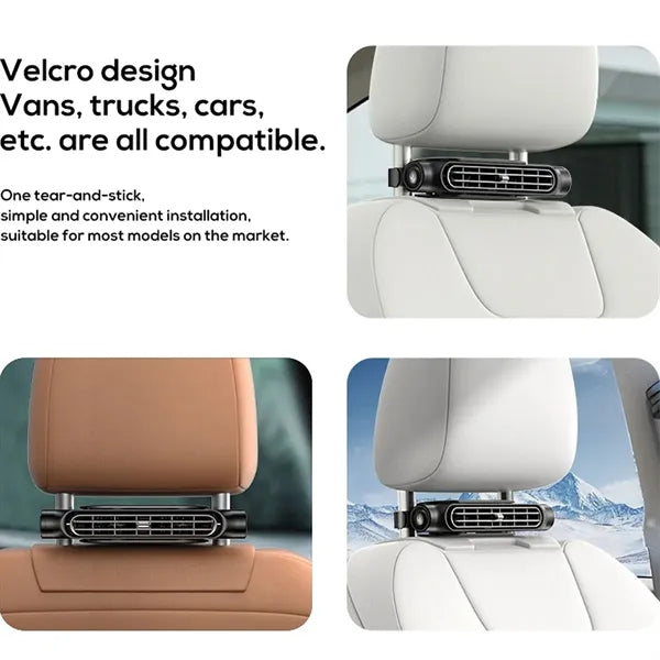 Car Headrest Cooling Air Fan