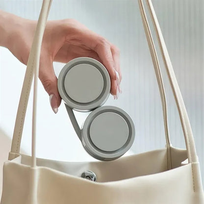 Portable Bladeless Neck Fan with Flexible Hose