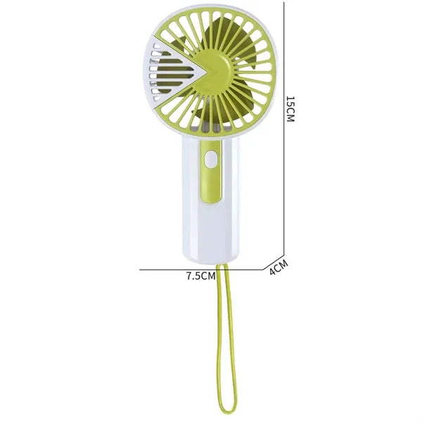 Triangle Splice Handheld Fan