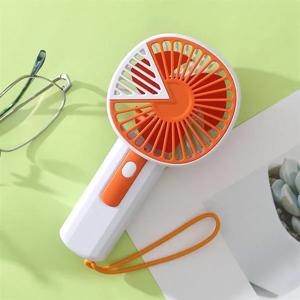 Triangle Splice Handheld Fan