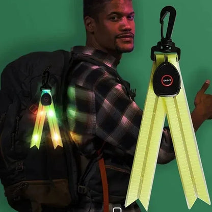 Safety Reflector Tag Pendant
