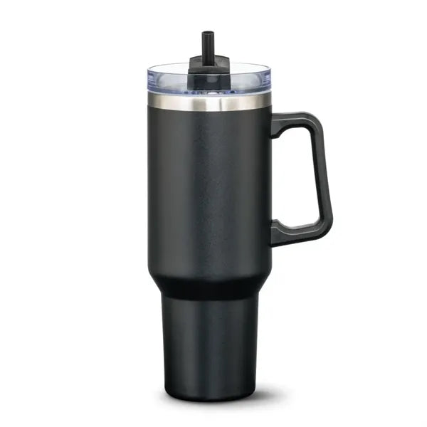 Compeer Handle Travel Mug w/Straw - 40oz