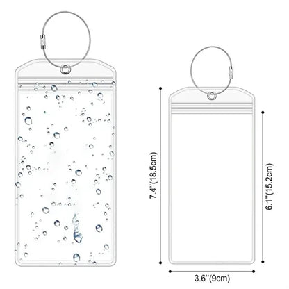 Clear Luggage Tags