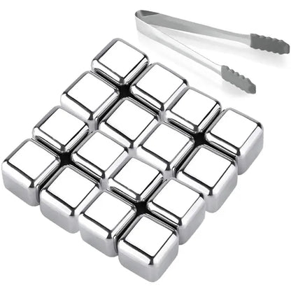 Stainless Steel Ice Cubes