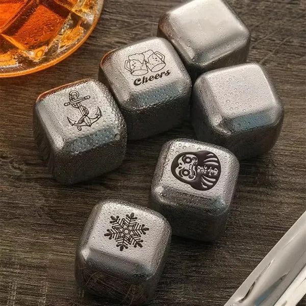 Stainless Steel Ice Cubes