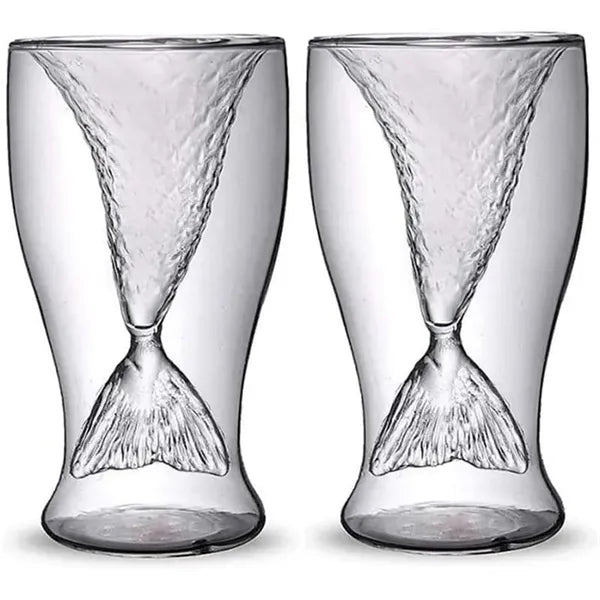 Mermaid Glass Cup