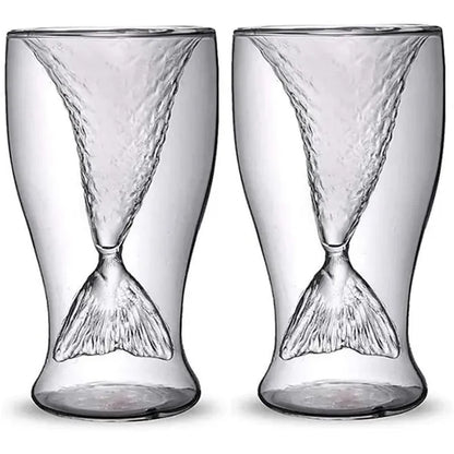 Mermaid Glass Cup