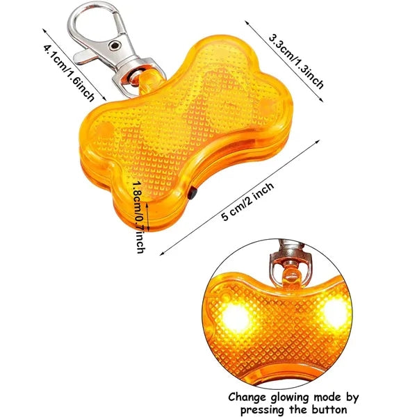 Dogs Collar LED Tag