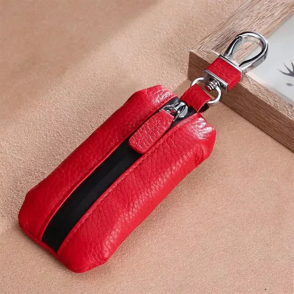 Premium Leather Car Key Holder