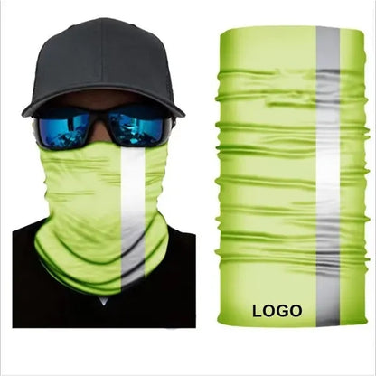 Multifunctional Headwear and Face Mask With Reflective Strip