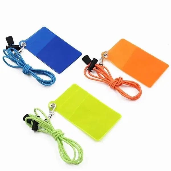 PVC ID Card Holder With Lanyards