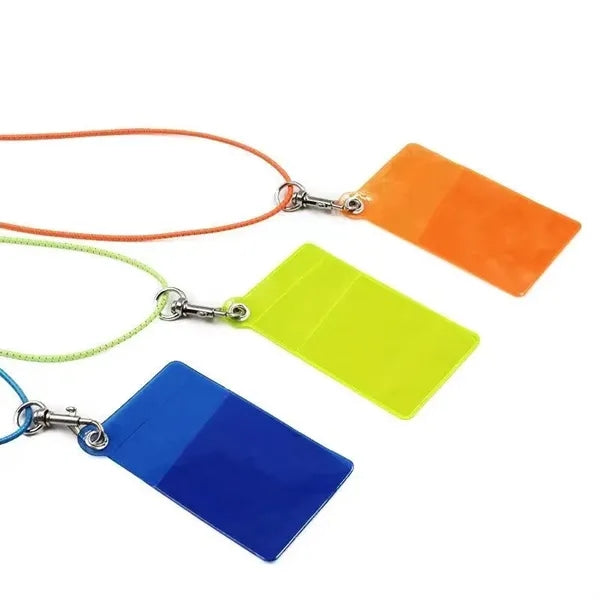 PVC ID Card Holder With Lanyards