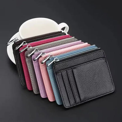 Front Pocket RFID Blocking Leather Wallets