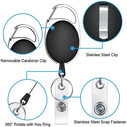 Colorful Retractable Badge