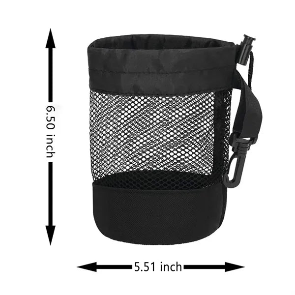 Versatile Golf Ball Carrying Bag with Drawstring Closure