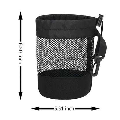 Versatile Golf Ball Carrying Bag with Drawstring Closure