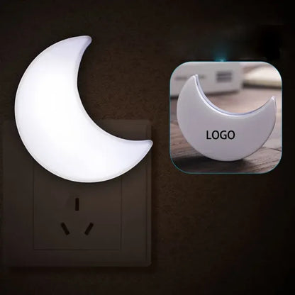Moon Shape Light Controlled Induction LED Night Lamp