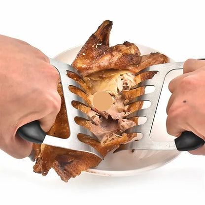 2 Pcs Stainless Steel Meat Claws