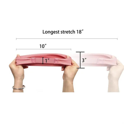 Elastic Nylon Cooling Silk Headband With Sweat Wicking