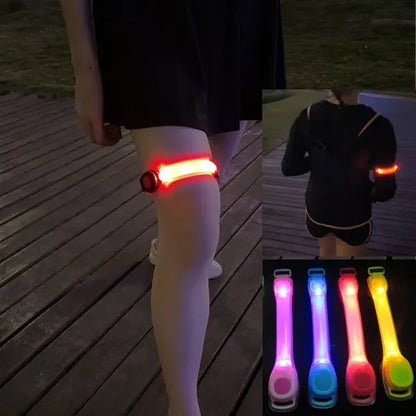 LED Adjustable Wearable Up Armband Safety Light
