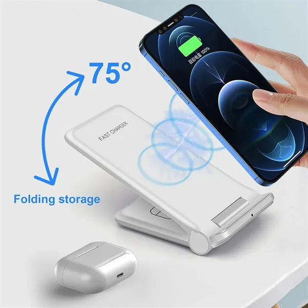 Fodable 20W 2 in 1 Wireless Charger