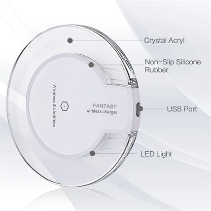 Clear Wireless Charging Pad