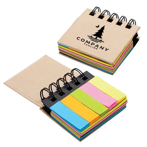 Ring Binder With Sticky Note Pad
