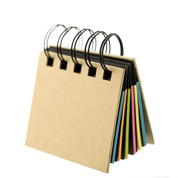 Ring Binder With Sticky Note Pad