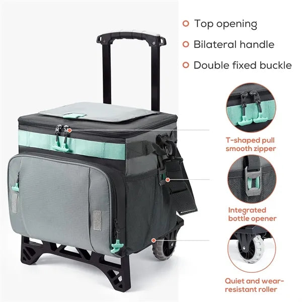 Collapsible Rolling Cooler