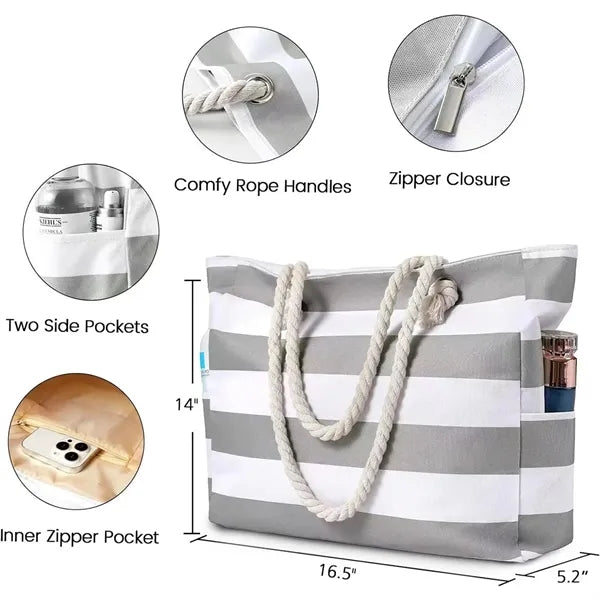 Large Beach Tote Bag For Women