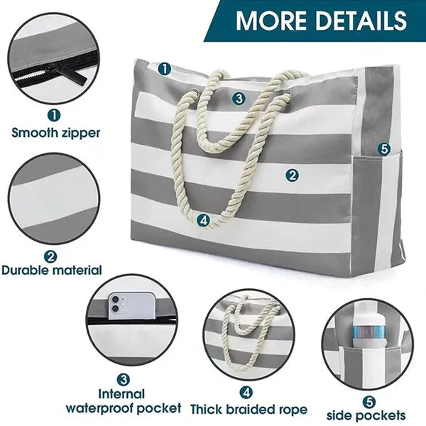 Large Beach Tote Bag For Women