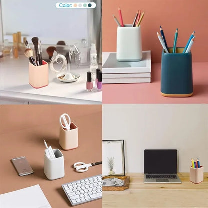 Useful Desktop Pencil Holder Makeup Brush Organizer