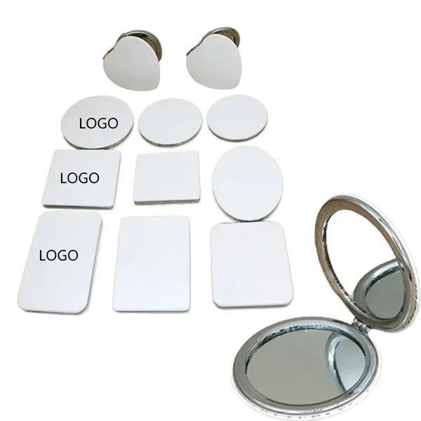 PU Folding Small Travel Mirrors