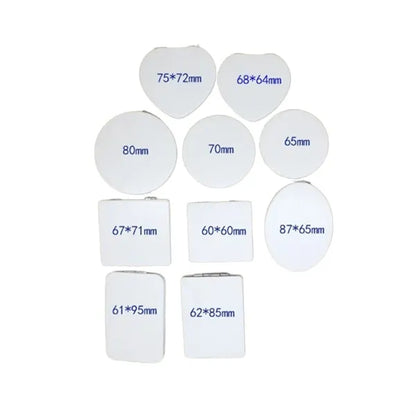 PU Folding Small Travel Mirrors
