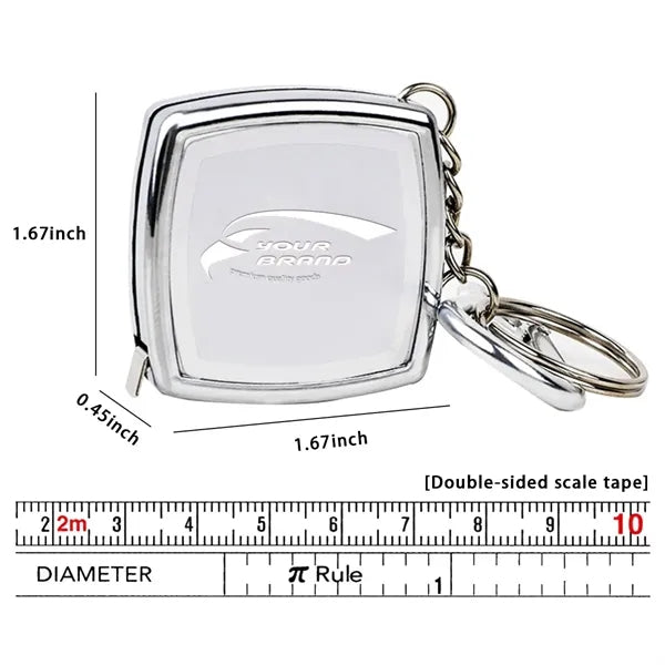 Portable Modern Mini Cute Tape Measure Keychain