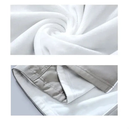 Plush Lined Microfiber Bath Robe