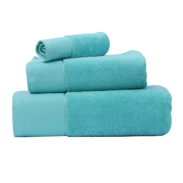 100% Cotton 3 Pcs Bath Towel Set