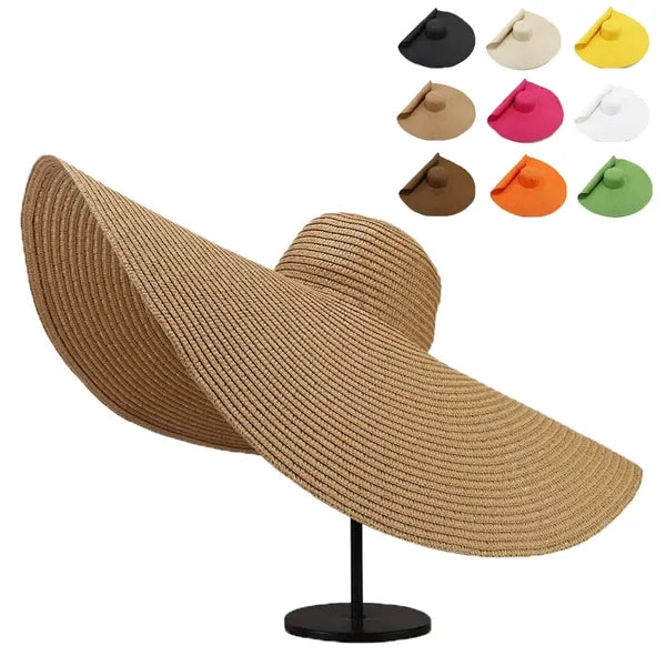 Large Wide Brim Straw Hats
