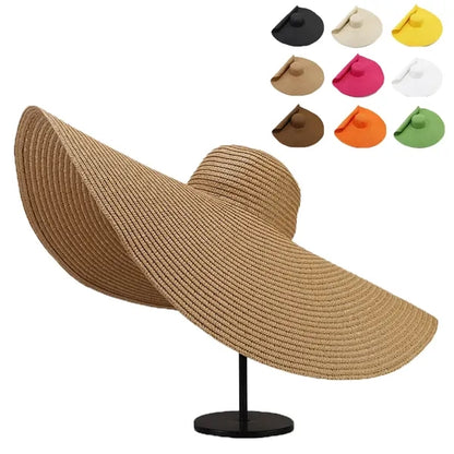 Large Wide Brim Straw Hats