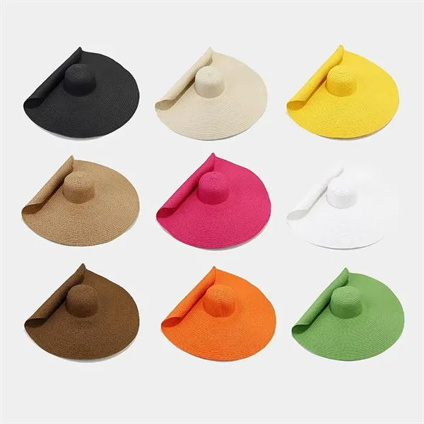 Large Wide Brim Straw Hats