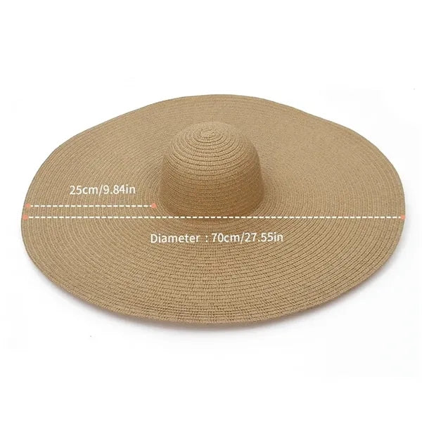 Large Wide Brim Straw Hats