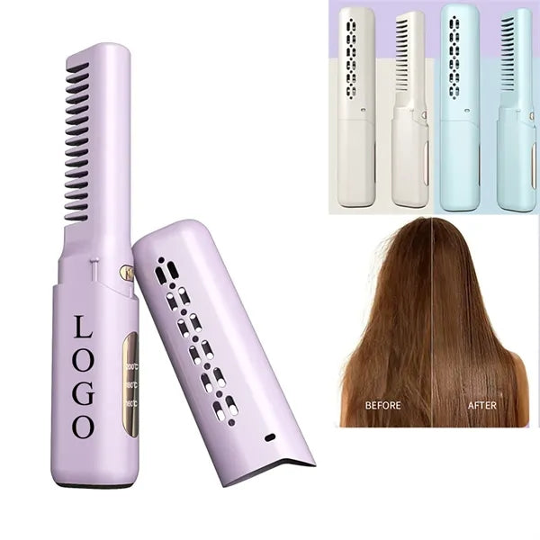 Anti Scald Hair Straightener Comb Brush