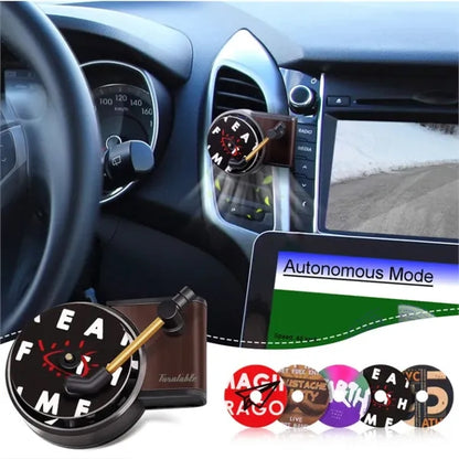 Mini record shape Automotive Air Fresheners Odor