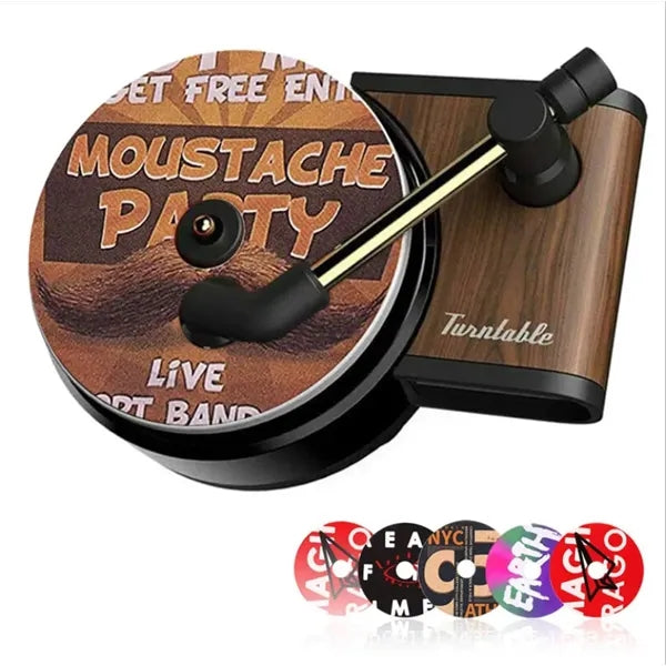 Mini record shape Automotive Air Fresheners Odor