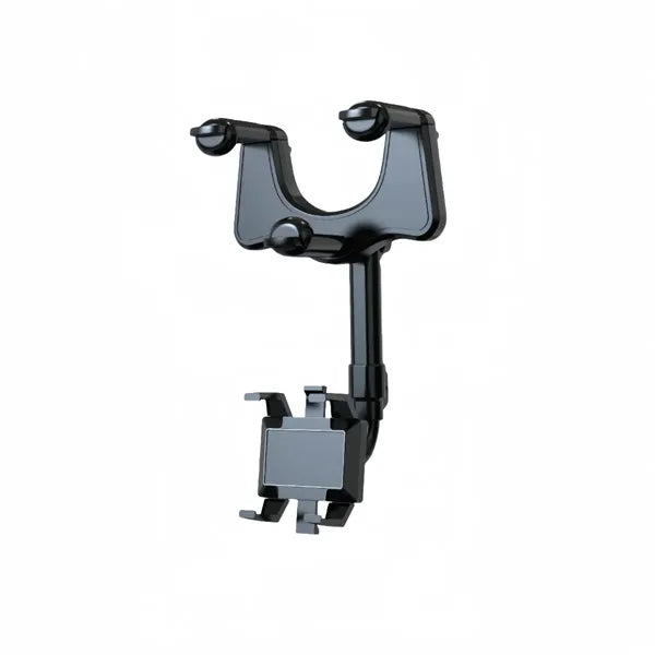 360 Degrees Rotatable Rearview  Mirror Phone Holder for Car