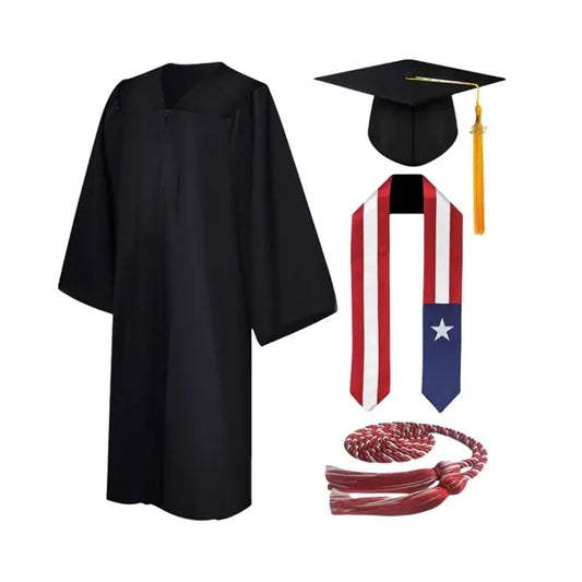 Customized Bachelor College Graduation Cap & Gown