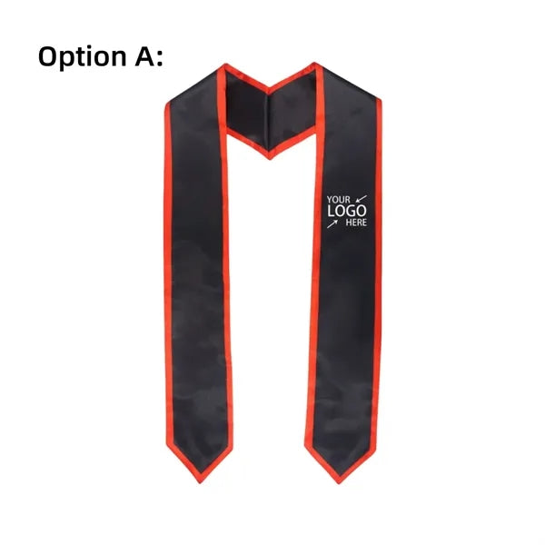 Customized Full-Color Imprinted Graduation Stole